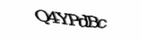 Security check image, please type the characters shown
